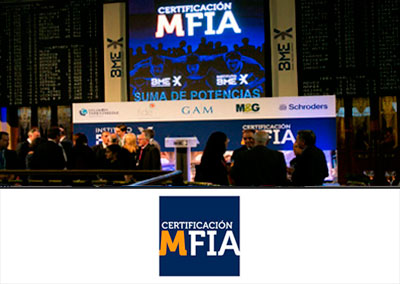 Evento certificación MFIA